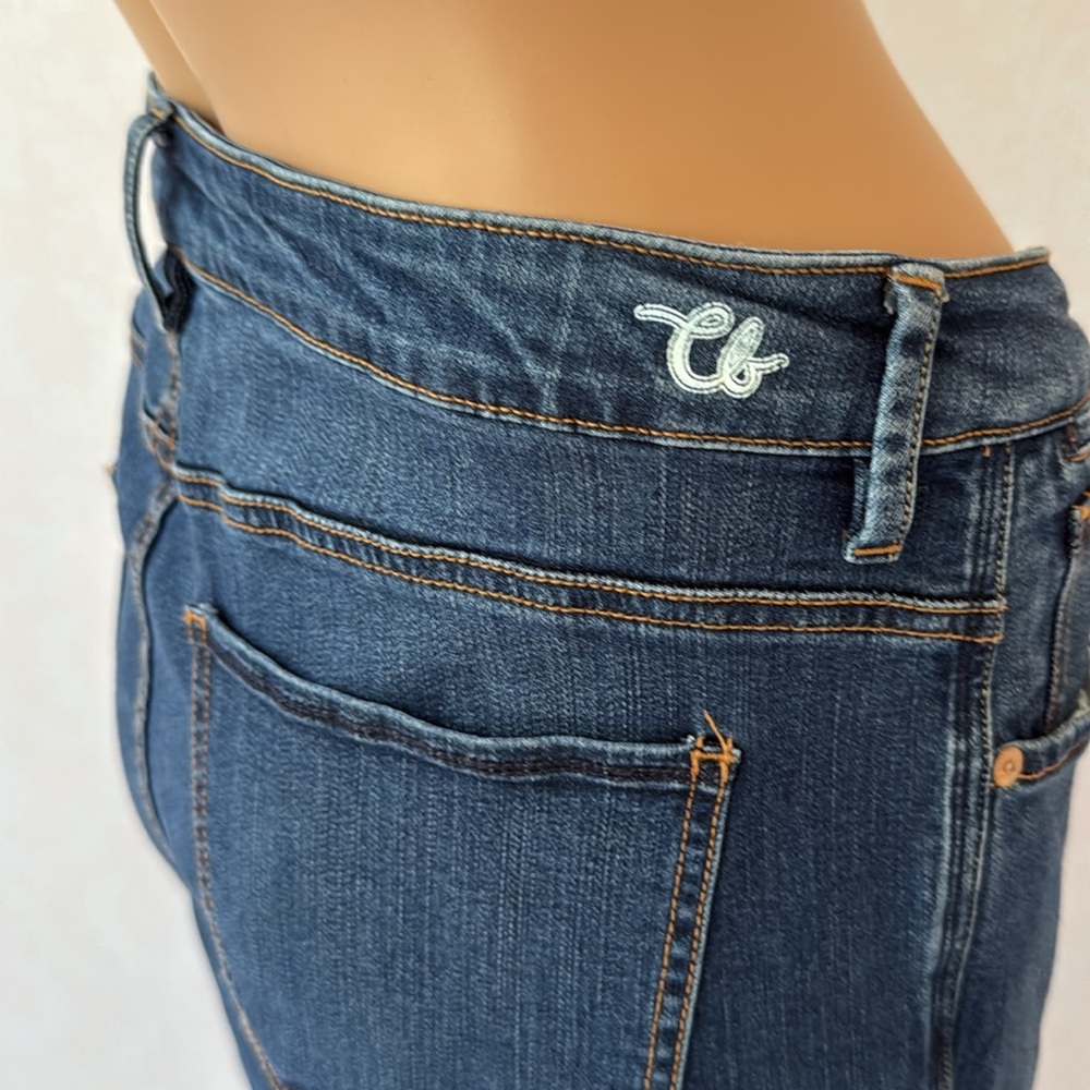 Christopher Blue super soft size 14 classic blue stretch denim jeans